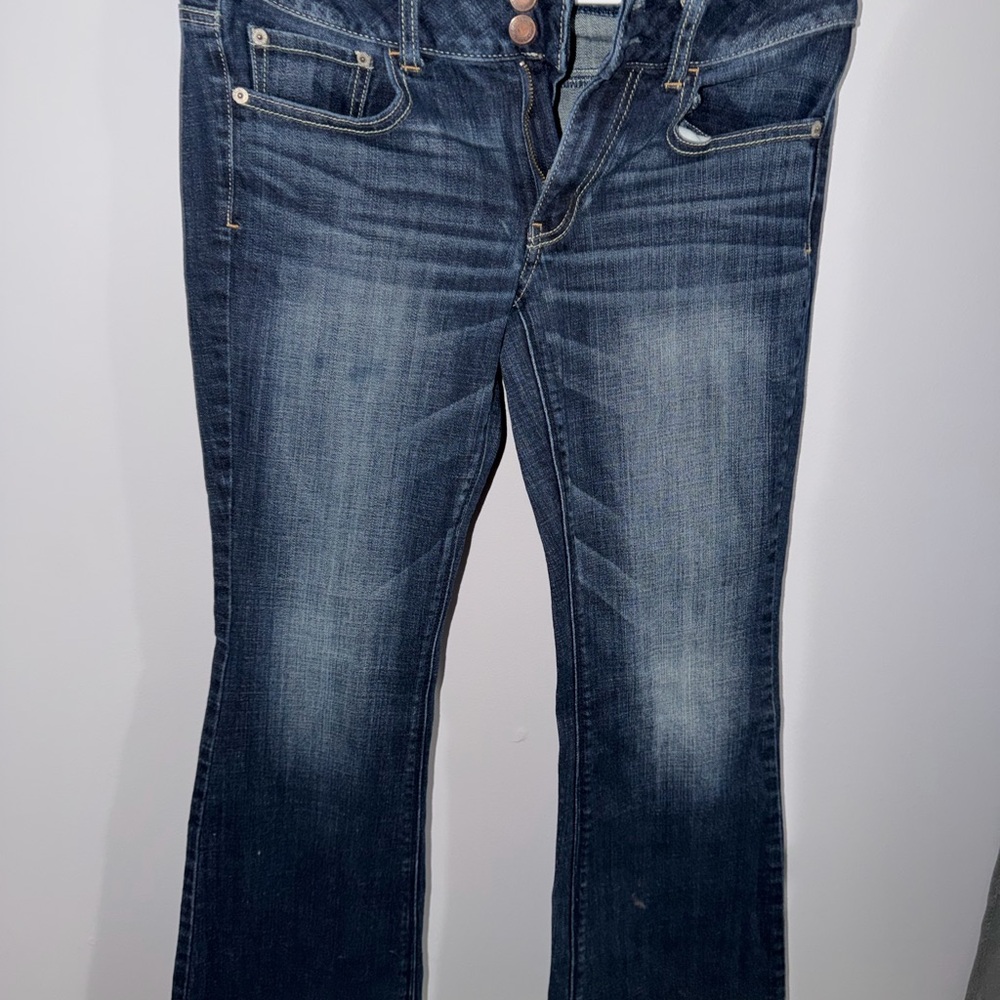 American Eagle Outfitters Dark Blue Boot Cut Jeans